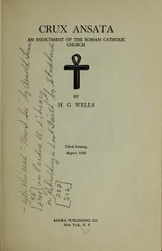 Cover of: Crux ansata by H. G. Wells