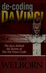 Cover of: De-coding Da Vinci by Amy Welborn, Amy Welborn