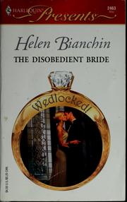 Cover of: The disobedient bride