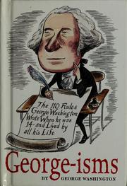 Cover of: George-isms by George Washington