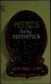 Cover of: Herbs for the 'seventies