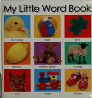 Cover of: My little word book