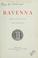 Cover of: Ravenna