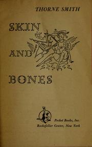 Cover of: Skin and bones by Thorne Smith