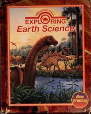 Cover of: Prentice Hall exploring earth science