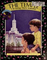 Cover of: The temple, I'm going there someday: sharing time activities for children