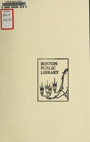 Cover of: Boston by boat
