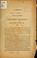 Cover of: A statute passed at a meeting of the board of trustees of Columbia college, on the 16th Jan., 1830