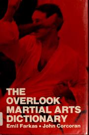 Cover of: The overlook martial arts dictionary