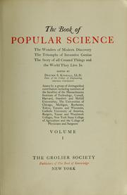 Cover of: The Book of popular science by Dexter S. Kimball