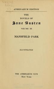 Cover of: The novels of Jane Austen