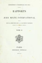 Cover of: Rapports du jury mixte international