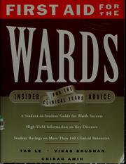 Cover of: First aid for the wards by Tao Le