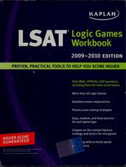 Cover of: Kaplan LSAT logic games workbook
