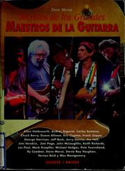 Cover of: Secretos de los grandes maestros de la guitarra by Don Menn