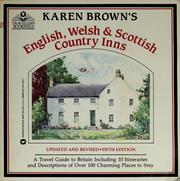 Cover of: English, Welsh & Scottish country inns