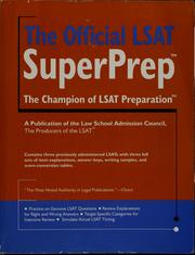 Cover of: The official LSAT SuperPrep