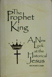Cover of: The prophet king | Richard Lamb