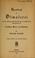 Cover of: Handbuch der Ölmalerei nach dem heutigen Standpunkte und in vorzugsweiser Anwendung auf Landschaft, Marine und Architektur