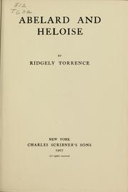 Cover of: Abelard and Heloise