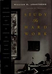 Cover of: Study is hard work