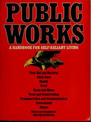 Cover of: Public works