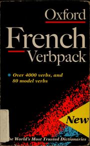 Cover of: Oxford French verbpack