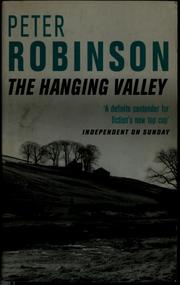 Cover of: The hanging valley: an inspector Banks mystery