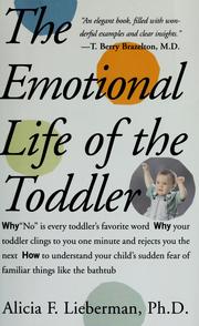 Cover of: The emotional life of the toddler