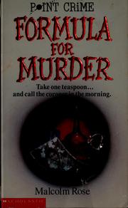 Cover of: Formula for murder