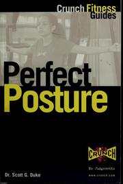 Cover of: Perfect posture