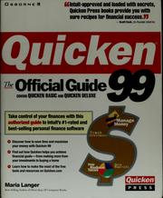 Cover of: Quicken 99: the official guide