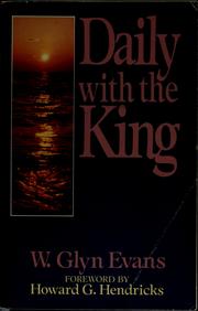 Cover of: Daily with the King