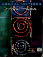 Cover of: Entrepreneurship 01/02 by Robert W. Price