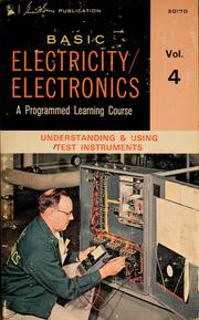 Cover of: Understanding & using test instruments by Joseph A. Risse