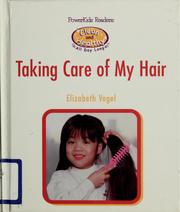 Cover of: Taking care of my hair