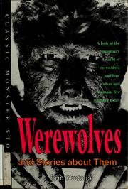 Cover of: Werewolves and stories about them