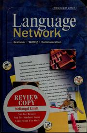 Cover of: Language network: grammar, writing, communication