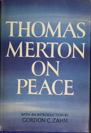 Cover of: Thomas Merton on peace