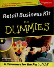 Cover of: Retail business kit for dummies