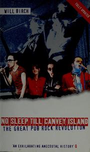 Cover of: No sleep till Canvey Island by Will Birch