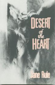 Cover of: Desert of the Heart by Jane Rule