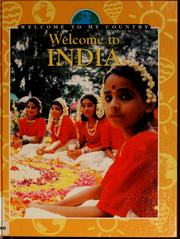 Cover of: Welcome to India