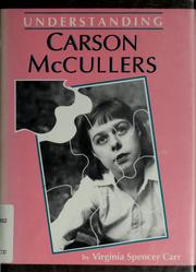 Cover of: Understanding Carson McCullers by Virginia Spencer Carr
