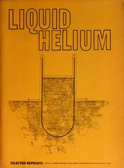 Liquid helium by American Association of Physics Teachers