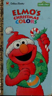 Cover of: Elmo's Christmas colors
