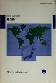 Cover of: Doing business in Japan