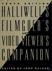 Cover of: Halliwell's Filmgoer's and video viewer's companion