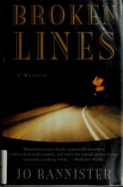 Cover of: Broken lines by Jo Bannister