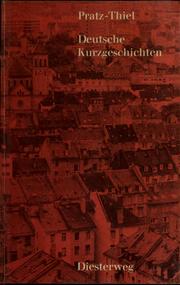 Cover of: Deutsche Kurzgeschichten by Fritz Pratz